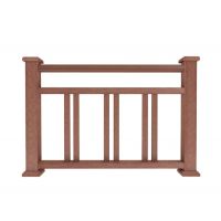 Ограждение из ДПК Б1 терракот