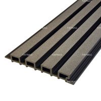 Доска Фасадная из ДПК Nika Рейка Венге Доска Фасадная из ДПК Nika Рейка Венге