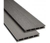 Террасная доска FG Stelo 3D - Графит Террасная доска FG Stelo 3D - Графит