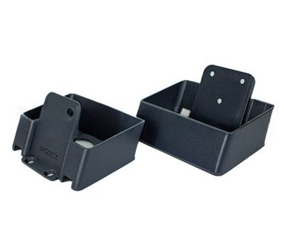 Крепление перил из алюминия наклонное Графит от производителя GardenParkett по цене 600 р Крепление перил из алюминия наклонное Графит от производителя GardenParkett по цене 600 р