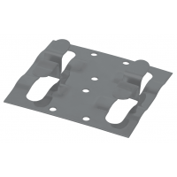 Кляймер рядный для монтажа наличника Серый Кляймер рядный для монтажа наличника Серый