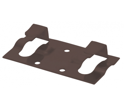 Кляймер стартовый для монтажа наличника Коричневый от производителя  GrinderDeco по цене 699 р