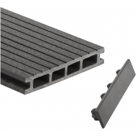 Заглушка для доски торцевая Серый (под заказ) Заглушка для доски торцевая Серый (под заказ)