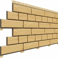 Цокольный сайдинг коллекция Кирпич Славянка - Желтый Цокольный сайдинг коллекция Кирпич Славянка - Желтый