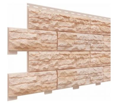 Цокольный сайдинг коллекция Скалистый риф премиум - Терракот от производителя Доломит по цене 740 р Цокольный сайдинг коллекция Скалистый риф премиум - Терракот от производителя Доломит по цене 740 р