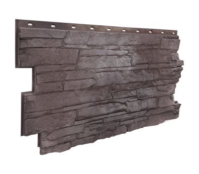 Фасадные панели (цокольный сайдинг) коллекция Скала - Желто-коричневый от производителя Fineber по цене 740 р Фасадные панели (цокольный сайдинг) коллекция Скала - Желто-коричневый от производителя Fineber по цене 740 р