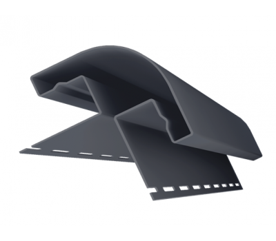 Угол наружный, Планка радиусная Графит от производителя  Я Фасад по цене 1 450 р